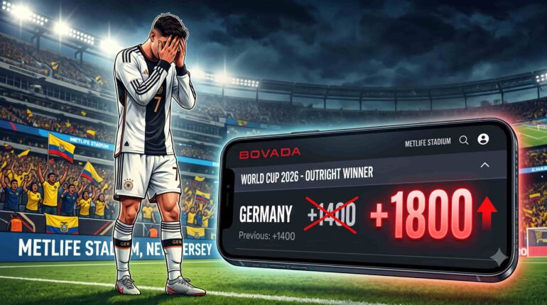 Reality Check: Germany’s World Cup Odds Drift on Bovada After Shock 2-1 Loss to Ecuador