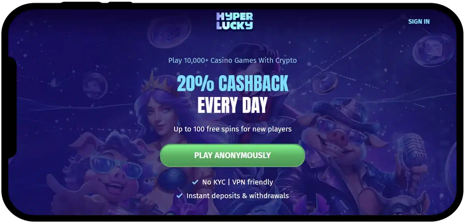 Hyperlucky
