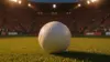 Soccer ball on stadium turf with dramatic lighting and crowd for World Cup 2026 betting coverage