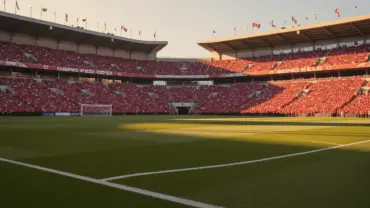 BMO Field Toronto stadium packed with Canadian soccer fans before historic World Cup 2026 match