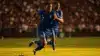 Cape Verde soccer players in blue jerseys during World Cup 2026 match action against Saudi Arabia