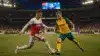 Czechia vs South Africa soccer match at Mercedes-Benz Stadium with intense gameplay action