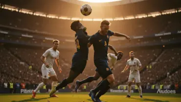 France national team attacking play during World Cup 2026 match with intense stadium atmosphere