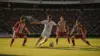 Germany attacking against Paraguay's defensive block during World Cup Round of 32 knockout match