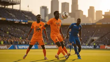 Ivory Coast attacking against Curacao at Lincoln Financial Field World Cup 2026 Group E match