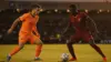 Netherlands vs Morocco World Cup tactical matchup with defensive positioning on soccer pitch