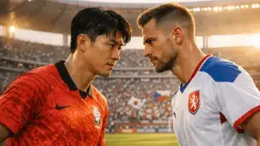 South Korea vs Czech Republic World Cup match at Estadio Akron in Guadalajara