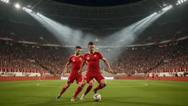 Switzerland vs Canada World Cup Group B match at BC Place stadium with intense on-field action
