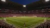 Lumen Field stadium illuminated at night before USA vs Australia World Cup match