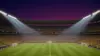 Estadio Azteca stadium at night illuminated for 2026 FIFA World Cup match between Uzbekistan and Colombia