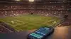 World Cup 2026 stadium with smartphone displaying sports betting odds and match fixtures