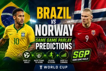 Brazil vs Norway Same Game Parlay Predictions: World Cup SGP Betting Picks