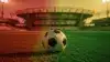 Soccer ball on field at Lumen Field stadium for Belgium vs Senegal World Cup 2026 match