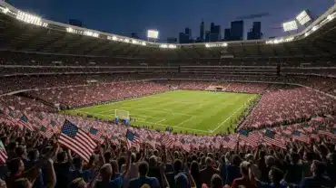 Lumen Field packed with USA fans for World Cup 2026 knockout round match against Belgium