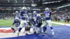 Indianapolis Colts defense celebrating after a play during an NFL game.