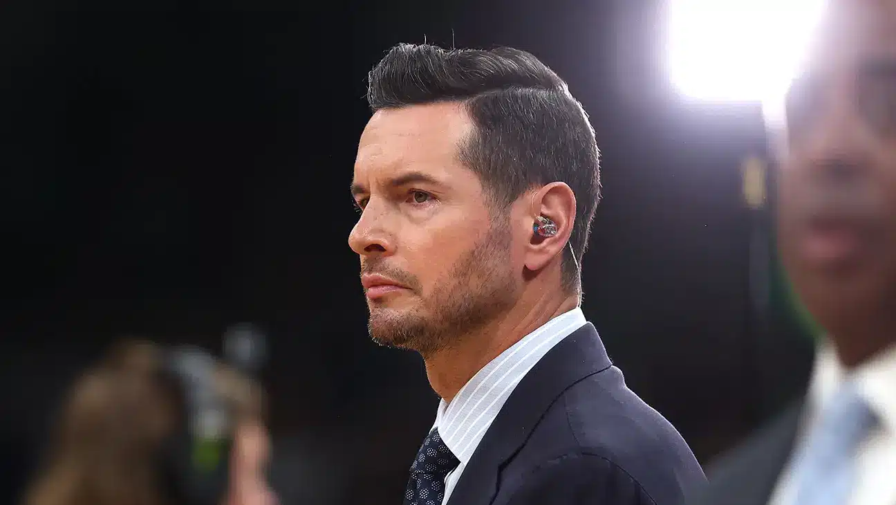 Los Angeles Lakers head coach JJ Redick during a media appearance