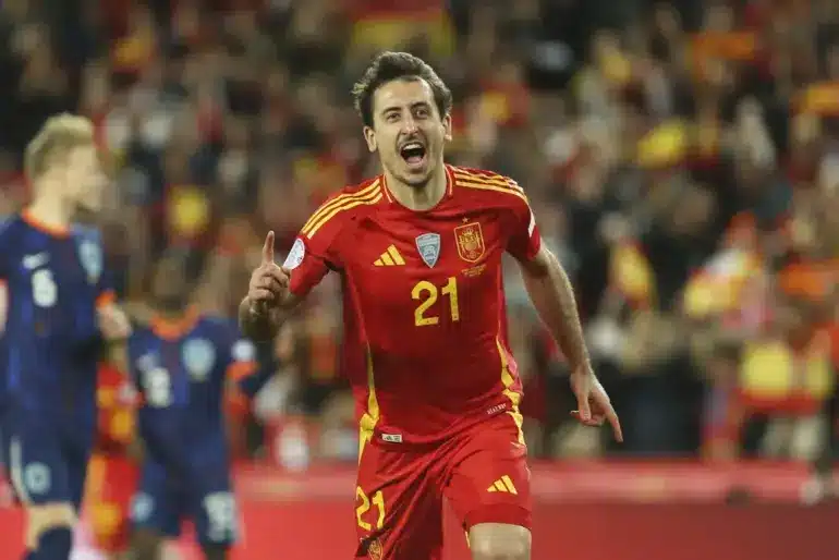 Leandro Trossard wearing Belgium national team jersey during a match.