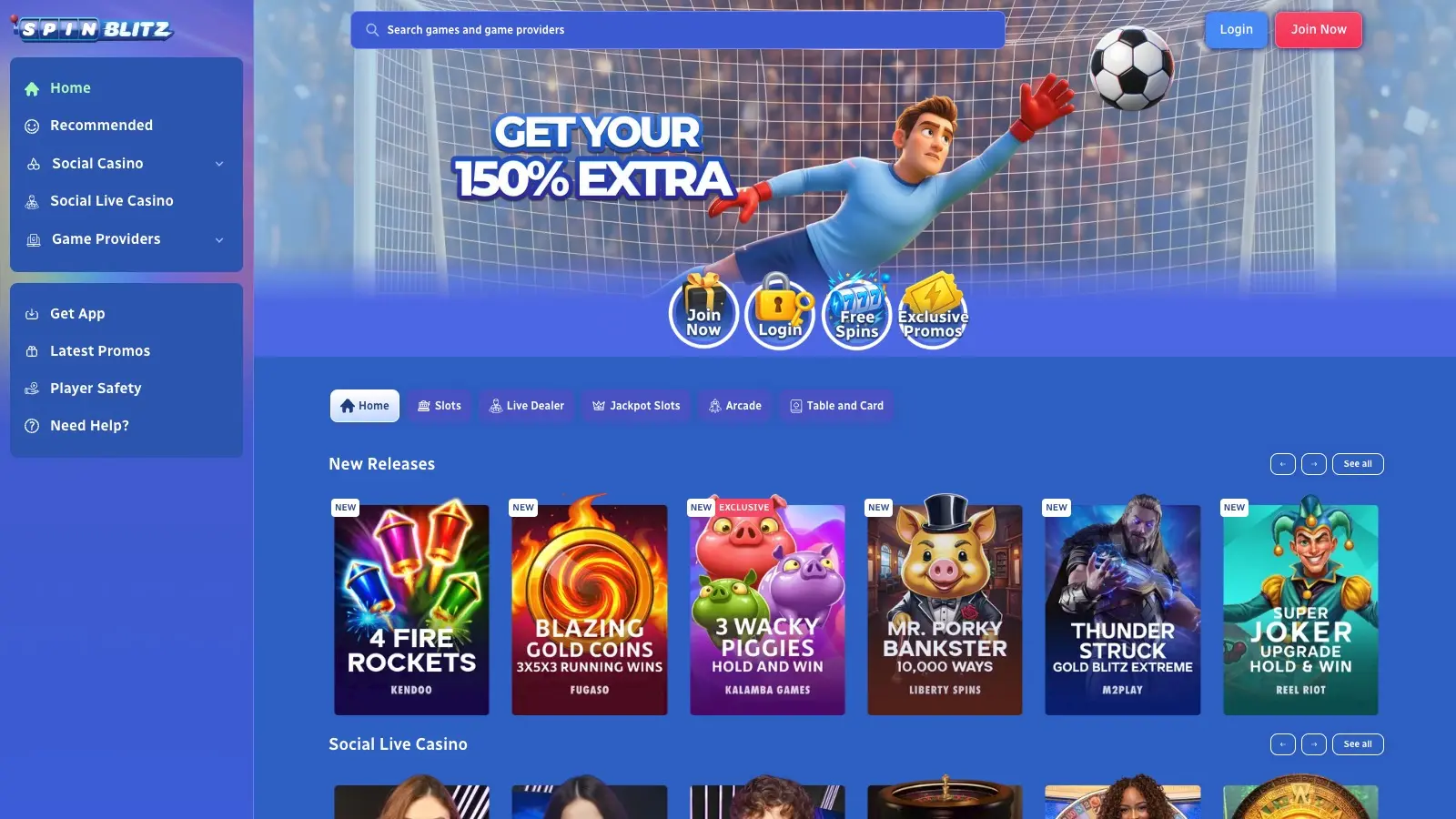 Spinblitz screenshot