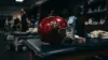 San Francisco 49ers helmet on training table representing Nick Bosa's contract and injury recovery situation