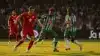 Switzerland vs Algeria 2026 World Cup Round of 32 match action with players competing on pitch