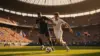 Intense World Cup knockout match action with players competing at a packed American stadium