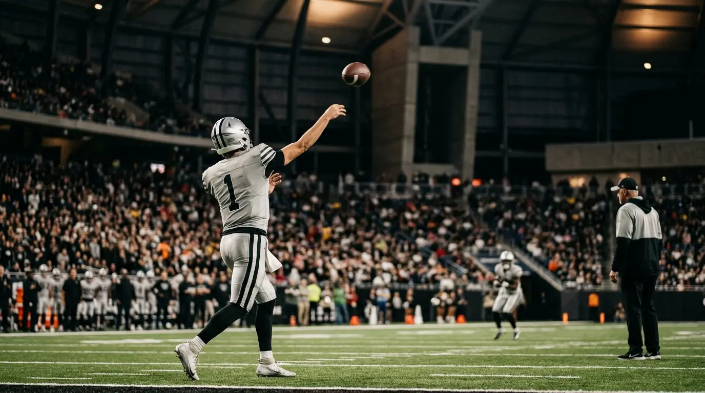 Derek Carr Reacts To Fernando Mendoza’s First Raiders Touchdown