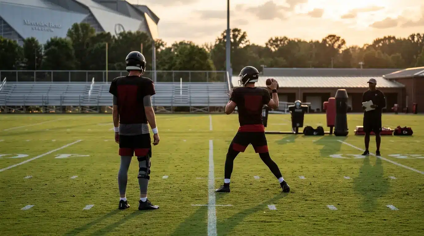 Falcons Keep QB1 Decision Open as Penix Recovery Continues