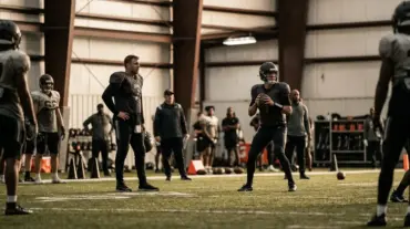 Quarterback competition unfolds during a Las Vegas Raiders training camp practice
