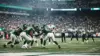 New York Jets defenders line up during a preseason game as roster decisions take shape